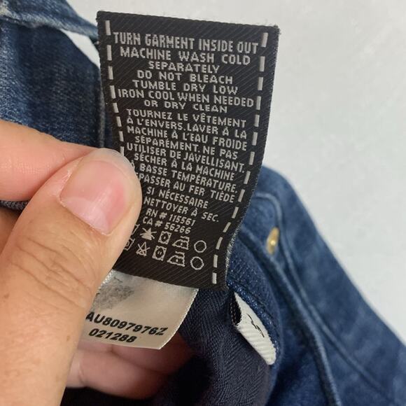 7 for all mankind womens size 26 zebra print skinny jeans - Picture 8 of 8